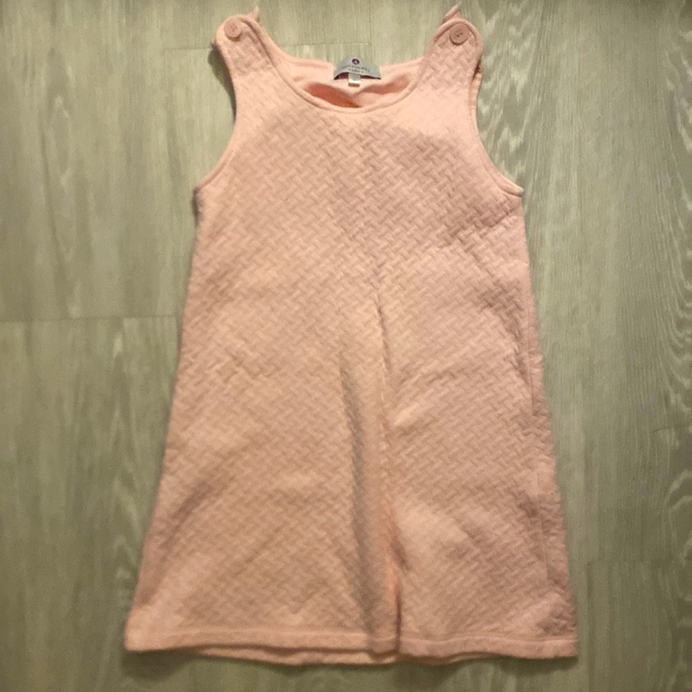 100% Pima cotton quilted dress from Nantucket Kids. Size 5.